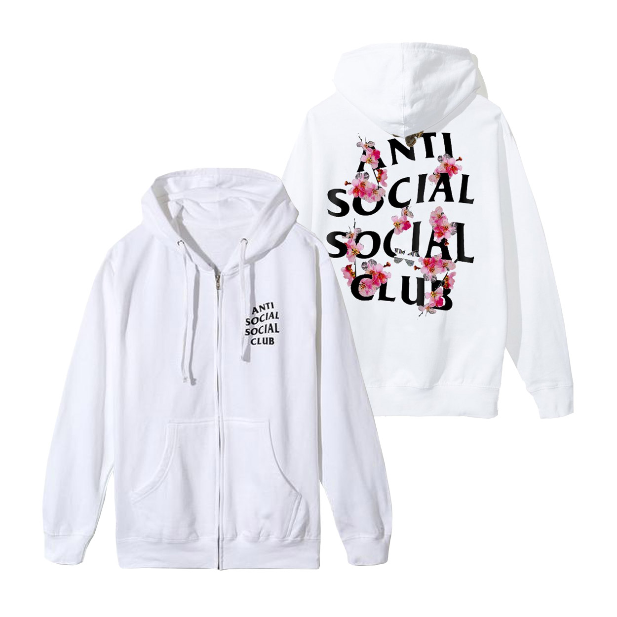 ANTI SOCIAL SOCIAL CLUB  Kkoch Zip Hoody